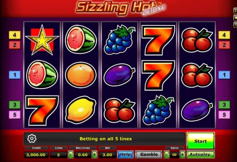 เกมสร้างรายได้ |  7 Sizzling Hot Deluxe