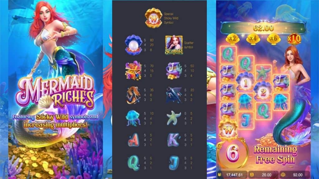 เกมสล็อตนางเงือก 