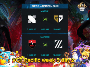 VCT Pacific week 5 day 2
