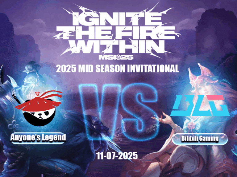 MSI 2025 Bilibili Gaming vs Anyone’s Legend