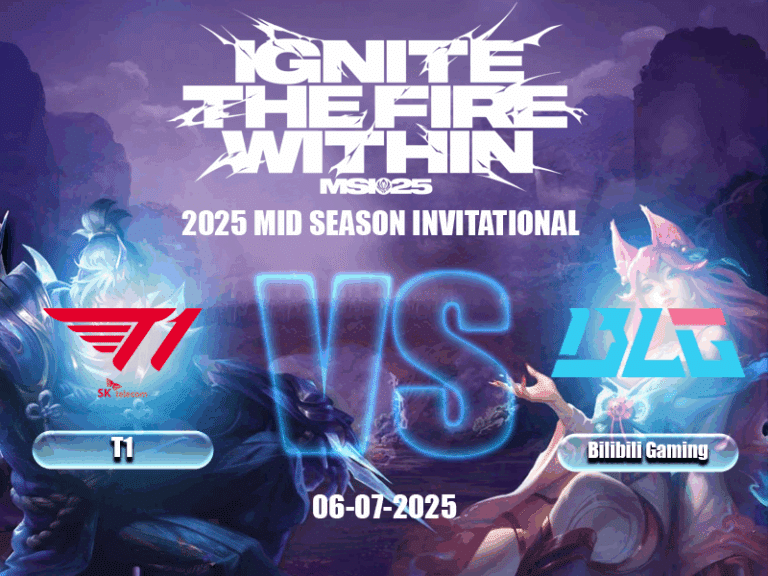 T1 vs. BLG @ MSI 2025