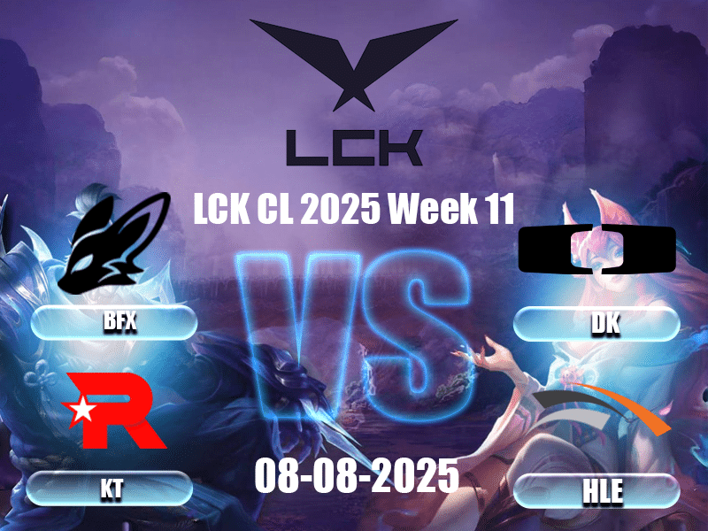 BFX vs DK - KT vs HLE