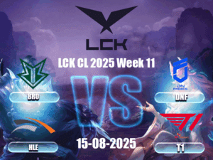 BRO vs DNF – HLE vs T1