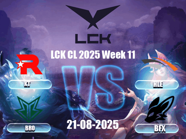 KT vs HLE - BRO vs BFX