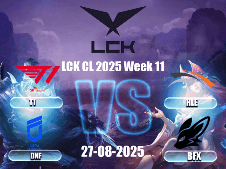 T1 vs HLE - DNF vs BFX